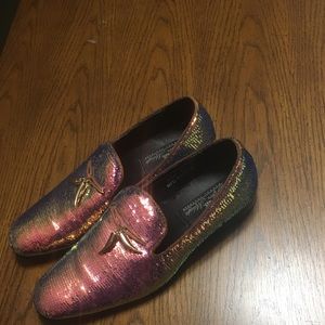 Sequence dress shoes